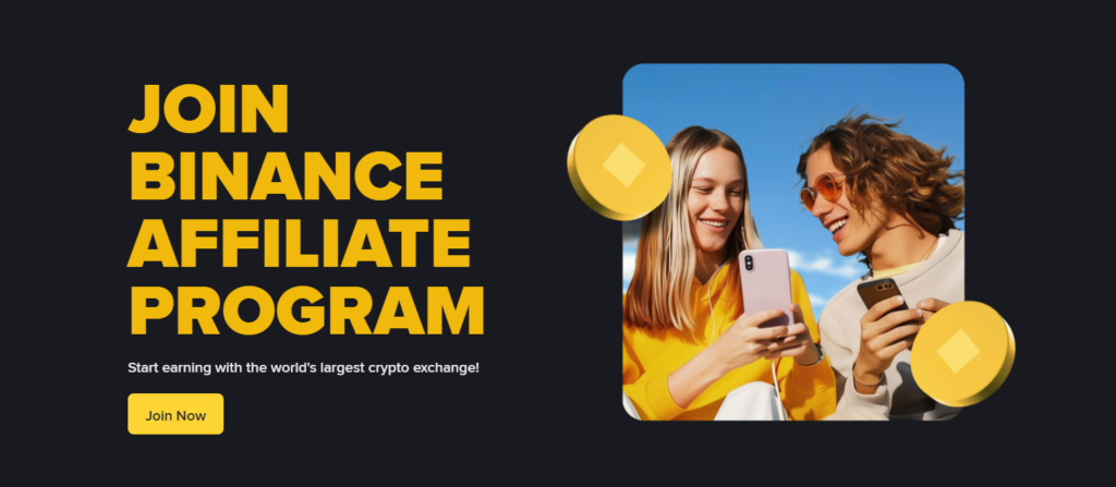 Join the Binance Affiliate Program if you already talk crypto with friends