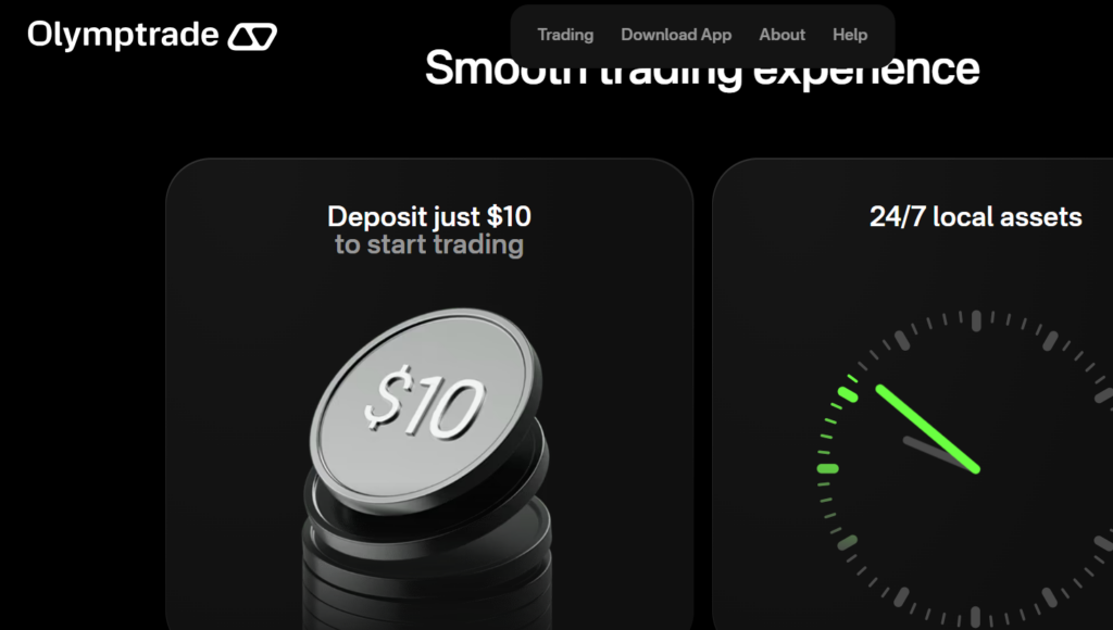 Olymp Trade Minimum Deposit in Kenya